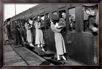 Железная дорога (поезда, паровозы, локомотивы, вагоны) - Прощальные поцелуи...