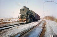 Железная дорога (поезда, паровозы, локомотивы, вагоны) - Паровоз Л-1648 на ст.Агрыз,Татарстан.