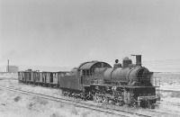 Железная дорога (поезда, паровозы, локомотивы, вагоны) - Паровоз серии Э работавший на ширококолейной линии Тебриз-Джульфа,Иран.