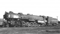 Железная дорога (поезда, паровозы, локомотивы, вагоны) - Американский паровоз класс 9000 №9514 типа 2-6-1.