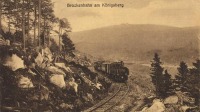 Железная дорога (поезда, паровозы, локомотивы, вагоны) - Узкоколейная железная дорога на горе Брокен в горном массиве Гарц,Германия