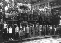 Железная дорога (поезда, паровозы, локомотивы, вагоны) - Работники подольского завода 