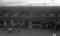 Железная дорога (поезда, паровозы, локомотивы, вагоны) - Лихие 90-е!