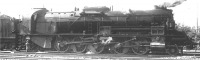 Железная дорога (поезда, паровозы, локомотивы, вагоны) - Паровоз-дуплекс PLM 151А типа 1-2-3-1,Франция