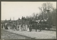 Железная дорога (поезда, паровозы, локомотивы, вагоны) - Поезд и его пассажиры