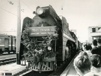 Железная дорога (поезда, паровозы, локомотивы, вагоны) - Паровоз П36-0031 с ретропоездом на ст.Златоуст