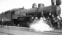 Железная дорога (поезда, паровозы, локомотивы, вагоны) - Паровоз серии Ел 627