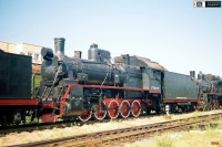 Железная дорога (поезда, паровозы, локомотивы, вагоны) - Паровоз Эр789-22 в депо Лида,Гродненская область