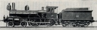 Железная дорога (поезда, паровозы, локомотивы, вагоны) - Пассажирский паровоз серии Пр типа 2-2-0