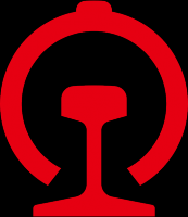 Железная дорога (поезда, паровозы, локомотивы, вагоны) - Логотип Китайских железных дорог
