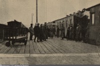 Железная дорога (поезда, паровозы, локомотивы, вагоны) - Охрана поезда во время забастовки железнодорожников на Казанском вокзале