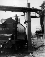 Железная дорога (поезда, паровозы, локомотивы, вагоны) - Паровоз СО17-1408 на экипировке (набор мазута)