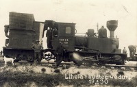 Железная дорога (поезда, паровозы, локомотивы, вагоны) - Узкоколейный паровоз №1059 типа 0-3-0 ,Эстония