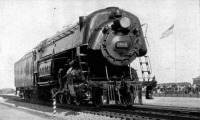 Железная дорога (поезда, паровозы, локомотивы, вагоны) - Паровоз №1401 с водотрубным котлом Делавэр и Хадсон ж.д.