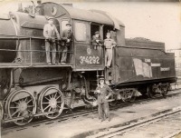 Железная дорога (поезда, паровозы, локомотивы, вагоны) - Паровоз Эш-4292