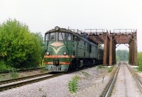 Железная дорога (поезда, паровозы, локомотивы, вагоны) - Поезд на перегоне Серебряный Бор-Братцево