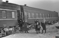 Железная дорога (поезда, паровозы, локомотивы, вагоны) - Поезд на ст.Мурманск