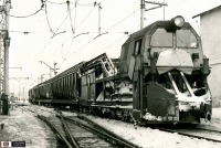 Железная дорога (поезда, паровозы, локомотивы, вагоны) - Снегоуборочная машина СМ2 на ст.Курган