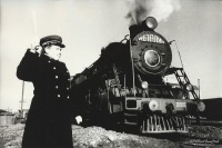 Железная дорога (поезда, паровозы, локомотивы, вагоны) - Паровоз ИС20-556