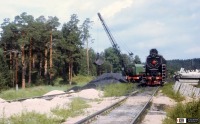 Железная дорога (поезда, паровозы, локомотивы, вагоны) - Паровоз ЛВ-0283 на экипировке в депо Миасс