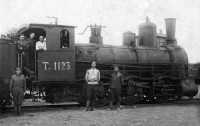 Железная дорога (поезда, паровозы, локомотивы, вагоны) - Паровоз Тм.1123 типа 0-3-0