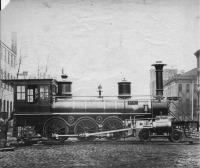 Железная дорога (поезда, паровозы, локомотивы, вагоны) - Американский паровоз №47 типа 2-3-0
