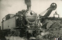 Железная дорога (поезда, паровозы, локомотивы, вагоны) - Немецкий танк-паровоз 