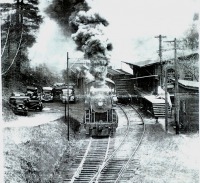 Железная дорога (поезда, паровозы, локомотивы, вагоны) - На целлюлозно-бумажной фабрике Ливермор Фолл
