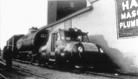 Железная дорога (поезда, паровозы, локомотивы, вагоны) - Буксировщик вагонов NPRR на комбинированном ходу