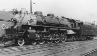 Железная дорога (поезда, паровозы, локомотивы, вагоны) - Паровоз №90 типа 2-4-1 Ратлендской ж.д.