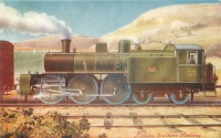 Железная дорога (поезда, паровозы, локомотивы, вагоны) - Итальянская Южная Железная Дорога