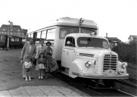 Железная дорога (поезда, паровозы, локомотивы, вагоны) - Рельсовый автобус на острове Зюльт,Германия