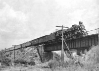 Железная дорога (поезда, паровозы, локомотивы, вагоны) - Паровоз ИС с поездом