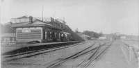 Железная дорога (поезда, паровозы, локомотивы, вагоны) - Станция Пристань Тура
