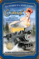 Железная дорога (поезда, паровозы, локомотивы, вагоны) - Реклама паровозов системы Климакс
