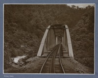 Железная дорога (поезда, паровозы, локомотивы, вагоны) - Мост и зубчатая железная дорога в Анайклофе, Суматра