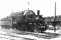 Железная дорога (поезда, паровозы, локомотивы, вагоны) - Паровоз-электростанция Нв.73
