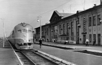 Железная дорога (поезда, паровозы, локомотивы, вагоны) - Дизель-поезд ДП-5