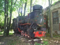 Железная дорога (поезда, паровозы, локомотивы, вагоны) - Узкоколейный паровоз Вп4-1425