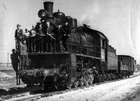 Железная дорога (поезда, паровозы, локомотивы, вагоны) - Паровоз серии Эу