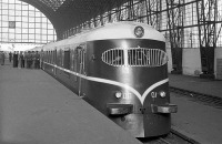 Железная дорога (поезда, паровозы, локомотивы, вагоны) - Шестивагонный дизель-поезд ДП 01