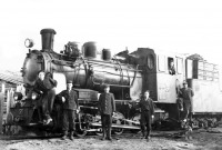 Железная дорога (поезда, паровозы, локомотивы, вагоны) - Узкоколейный паровоз Гр.475