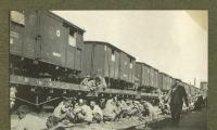 Железная дорога (поезда, паровозы, локомотивы, вагоны) - Эшелон в эшелоне