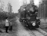 Железная дорога (поезда, паровозы, локомотивы, вагоны) - Паровоз Гр.322 на Рижской ДЖД