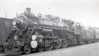 Железная дорога (поезда, паровозы, локомотивы, вагоны) - Паровоз Класс 4 №263 тип 2-3-2 Луисвилл и Нэшвилл ж.д.
