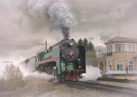 Железная дорога (поезда, паровозы, локомотивы, вагоны) - Паровоз  серии П36