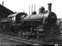 Железная дорога (поезда, паровозы, локомотивы, вагоны) - Паровоз Эу701-29 в депо Курган