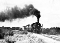 Железная дорога (поезда, паровозы, локомотивы, вагоны) - Паровозы серии Л с поездом