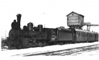 Железная дорога (поезда, паровозы, локомотивы, вагоны) - Паровоз серии Од.4250 с поездом
