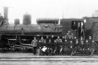 Железная дорога (поезда, паровозы, локомотивы, вагоны) - Паровоз серии Ок.7371
